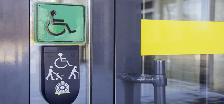 automatic handicap door opener in Fullerton